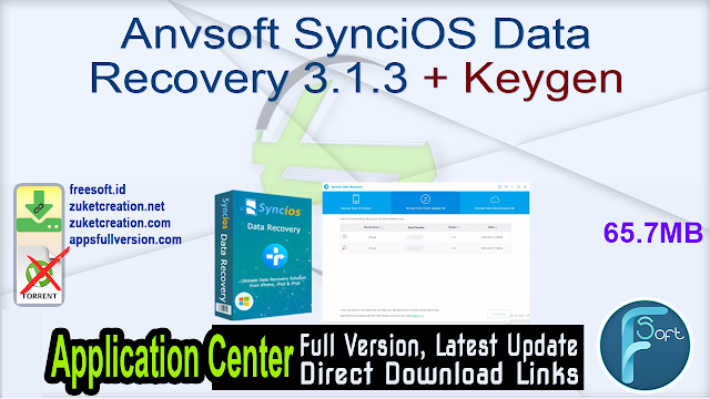 syncios data recovery keygen